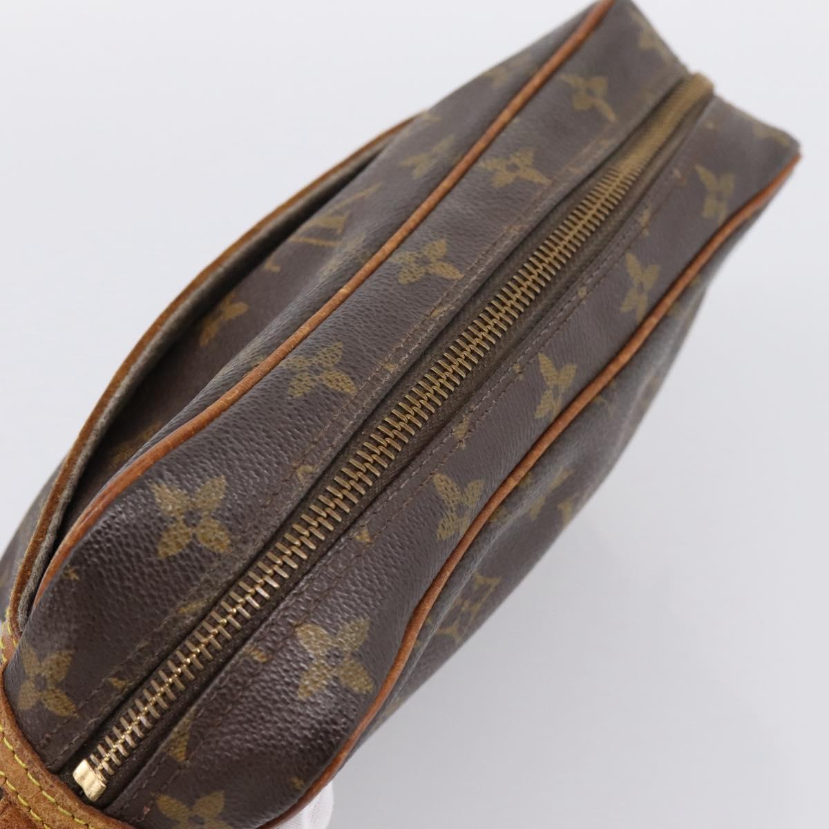 LOUIS VUITTON Monogram Compiegne 23 Clutch Bag M51847 LV Auth ep15748