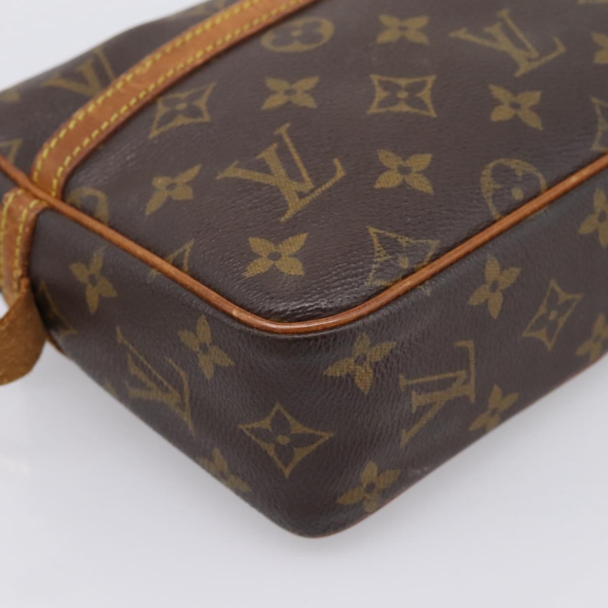 LOUIS VUITTON Monogram Compiegne 23 Clutch Bag M51847 LV Auth ep15748