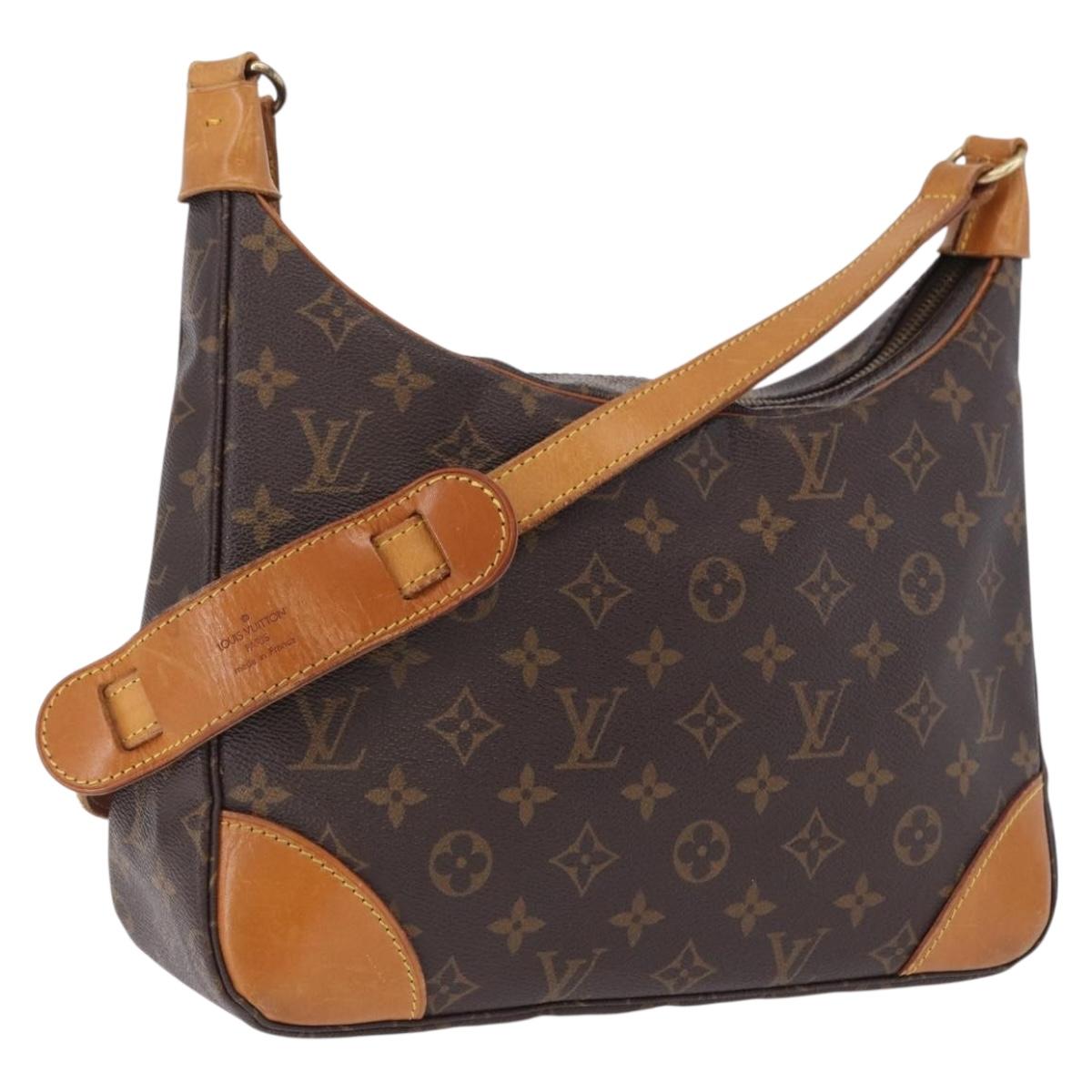 LOUIS VUITTON Monogram Boulogne 30 Shoulder Bag M51265 LV Auth ep15752