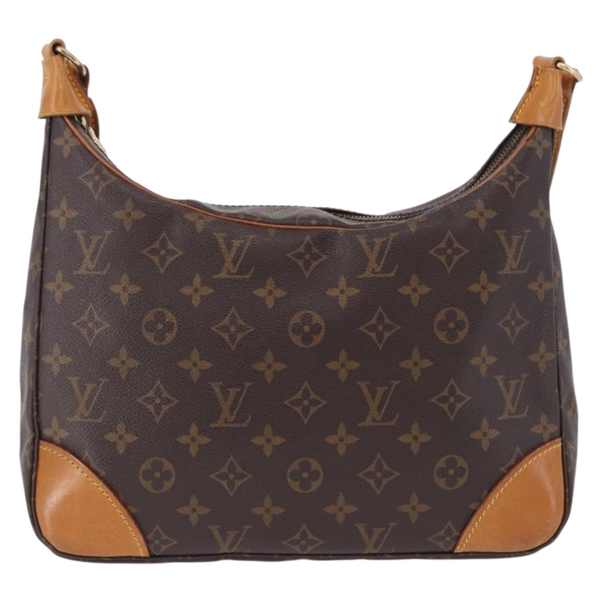 LOUIS VUITTON Monogram Boulogne 30 Shoulder Bag M51265 LV Auth ep15752