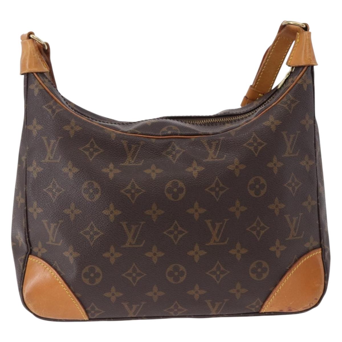 LOUIS VUITTON Monogram Boulogne 30 Shoulder Bag M51265 LV Auth ep15752