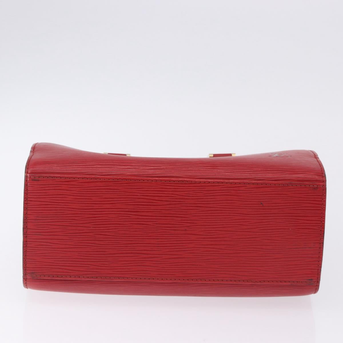 LOUIS VUITTON Epi Pont Neuf Hand Bag Red M52057 LV Auth ep15754