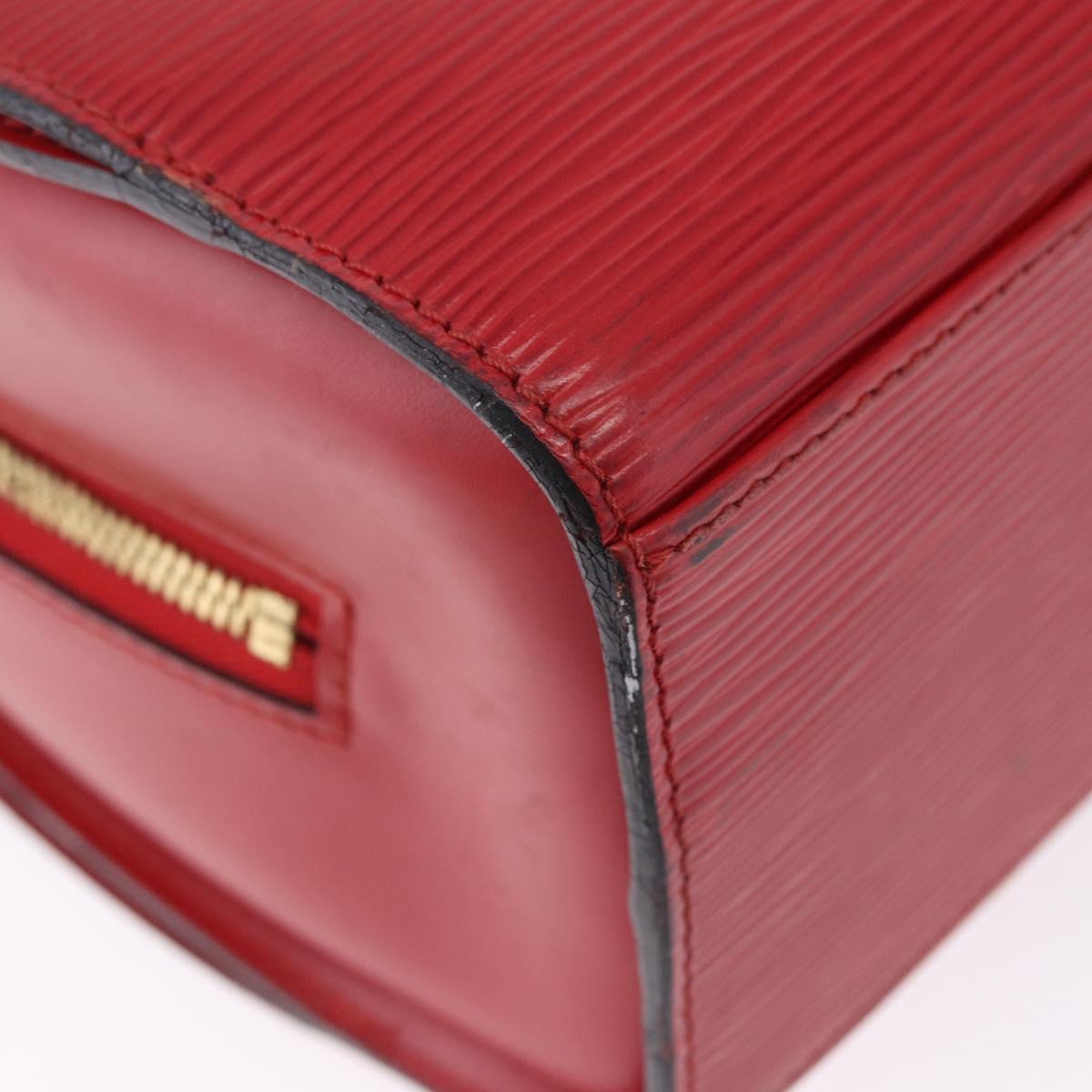 LOUIS VUITTON Epi Pont Neuf Hand Bag Red M52057 LV Auth ep15754