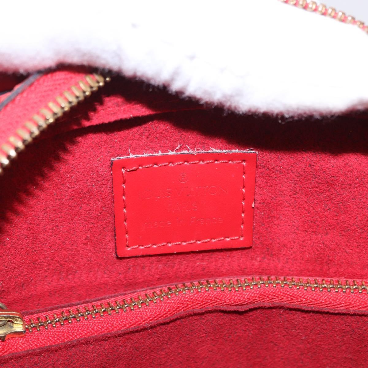 LOUIS VUITTON Epi Pont Neuf Hand Bag Red M52057 LV Auth ep15754