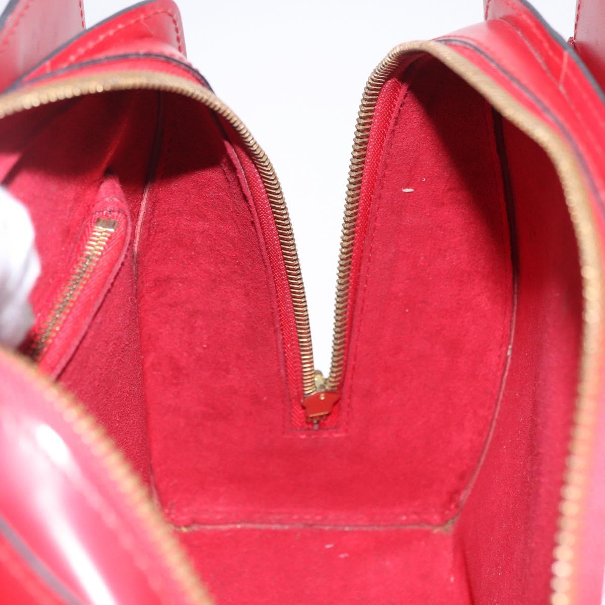 LOUIS VUITTON Epi Pont Neuf Hand Bag Red M52057 LV Auth ep15754