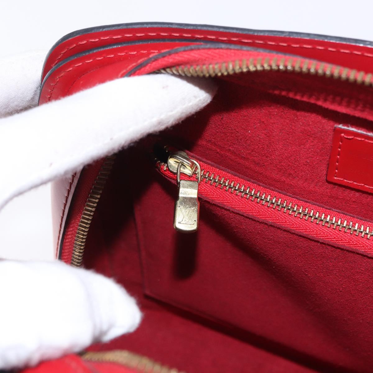 LOUIS VUITTON Epi Pont Neuf Hand Bag Red M52057 LV Auth ep15754