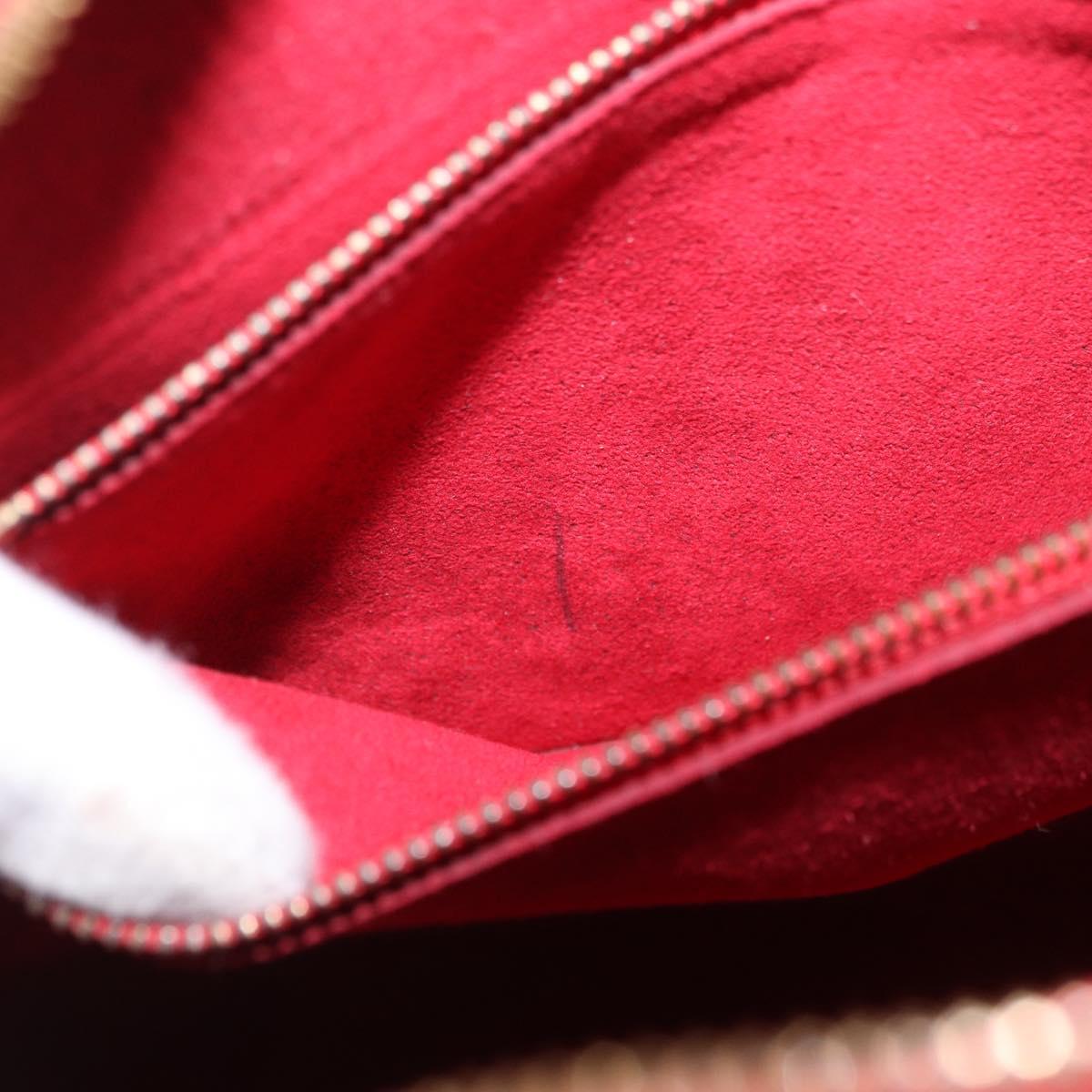 LOUIS VUITTON Epi Pont Neuf Hand Bag Red M52057 LV Auth ep15754