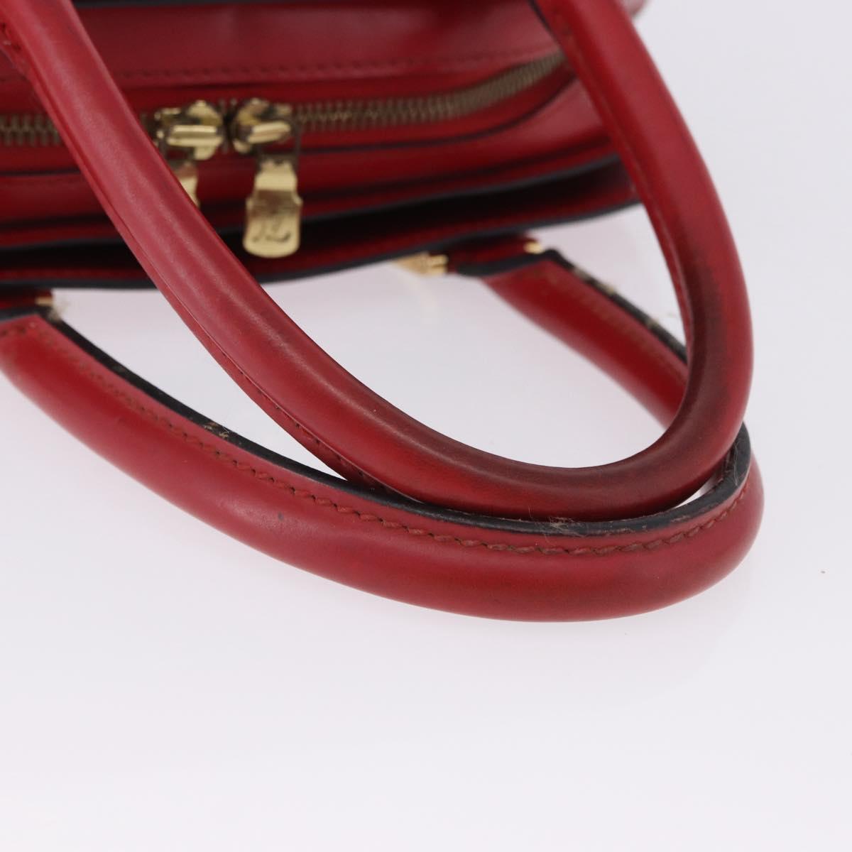 LOUIS VUITTON Epi Pont Neuf Hand Bag Red M52057 LV Auth ep15754