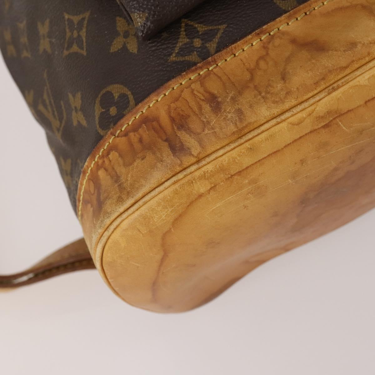 LOUIS VUITTON Monogram Montsouris GM Backpack M51135 LV Auth ep15758