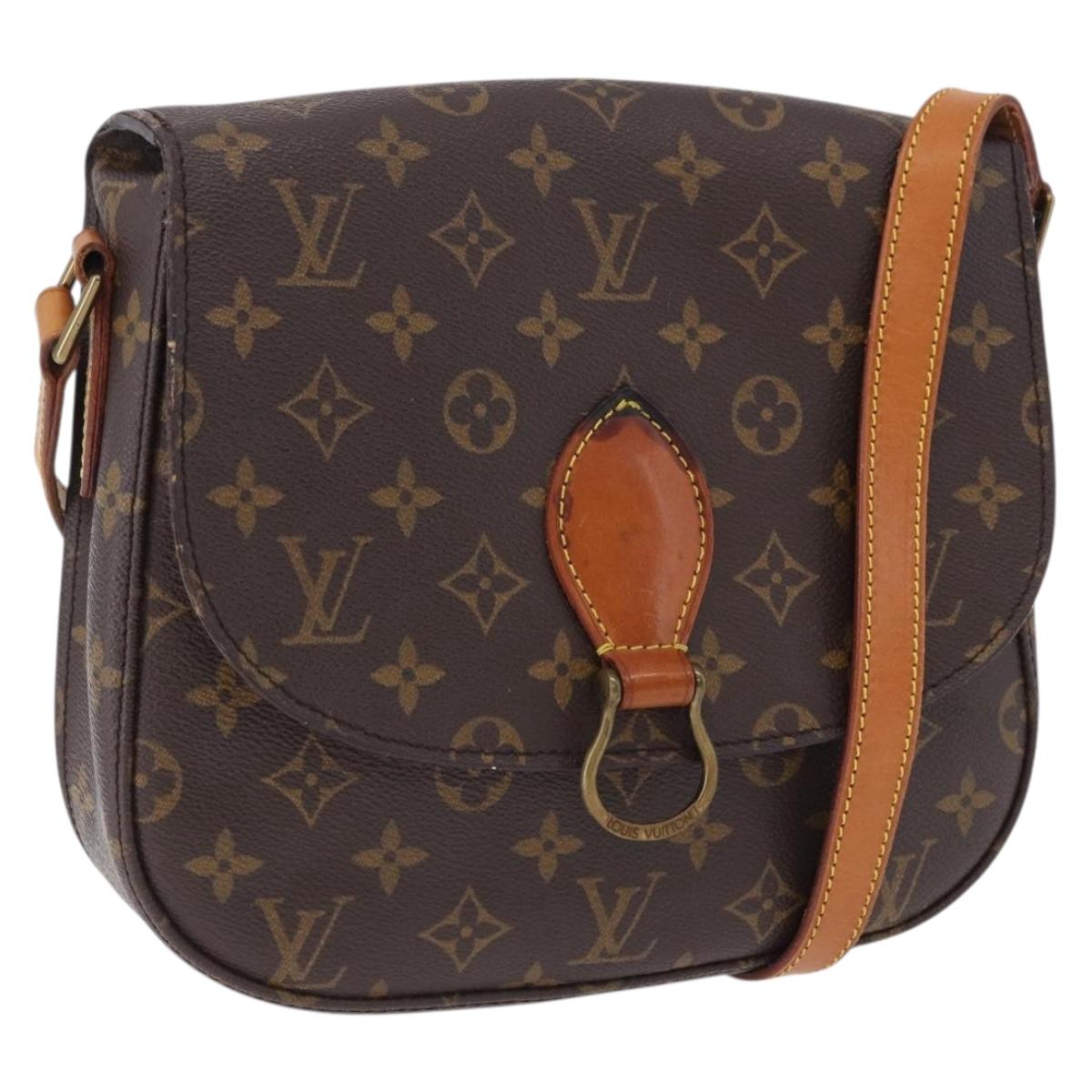 LOUIS VUITTON Monogram Saint Cloud GM Shoulder Bag M51242 LV Auth ep15770