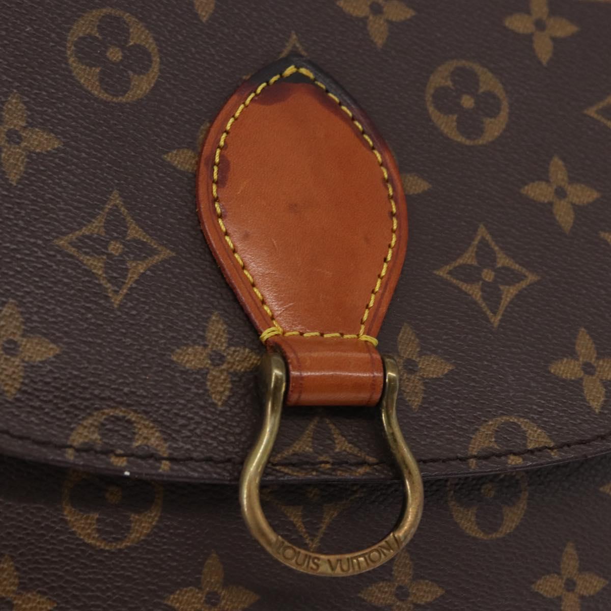 LOUIS VUITTON Monogram Saint Cloud GM Shoulder Bag M51242 LV Auth ep15770