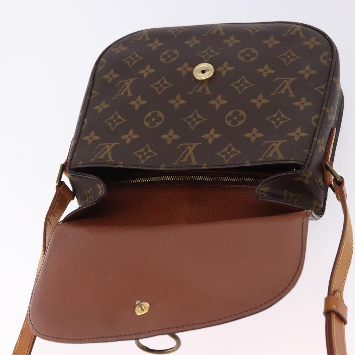 LOUIS VUITTON Monogram Saint Cloud GM Shoulder Bag M51242 LV Auth ep15770