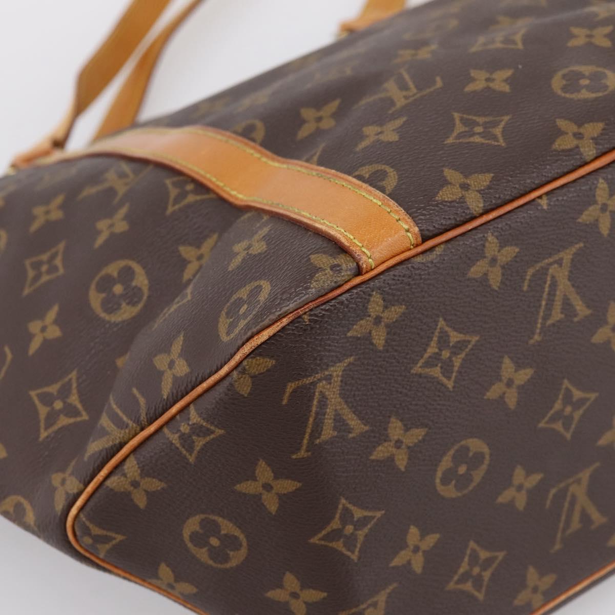 LOUIS VUITTON Monogram Sac Shopping Tote Bag M51108 LV Auth ep15771