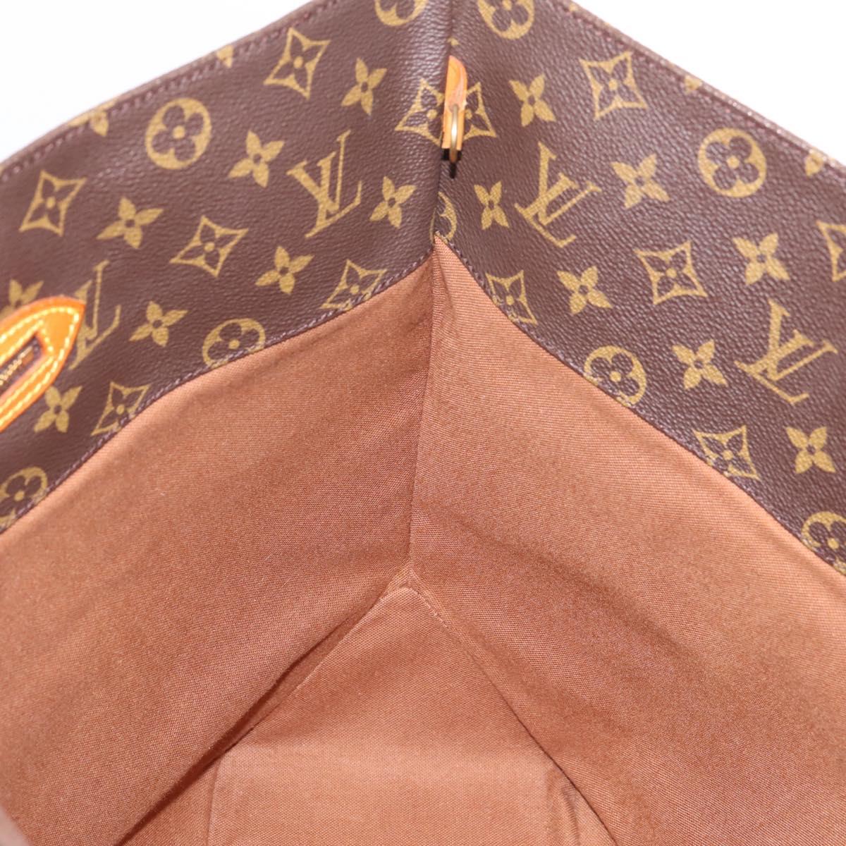 LOUIS VUITTON Monogram Sac Shopping Tote Bag M51108 LV Auth ep15771