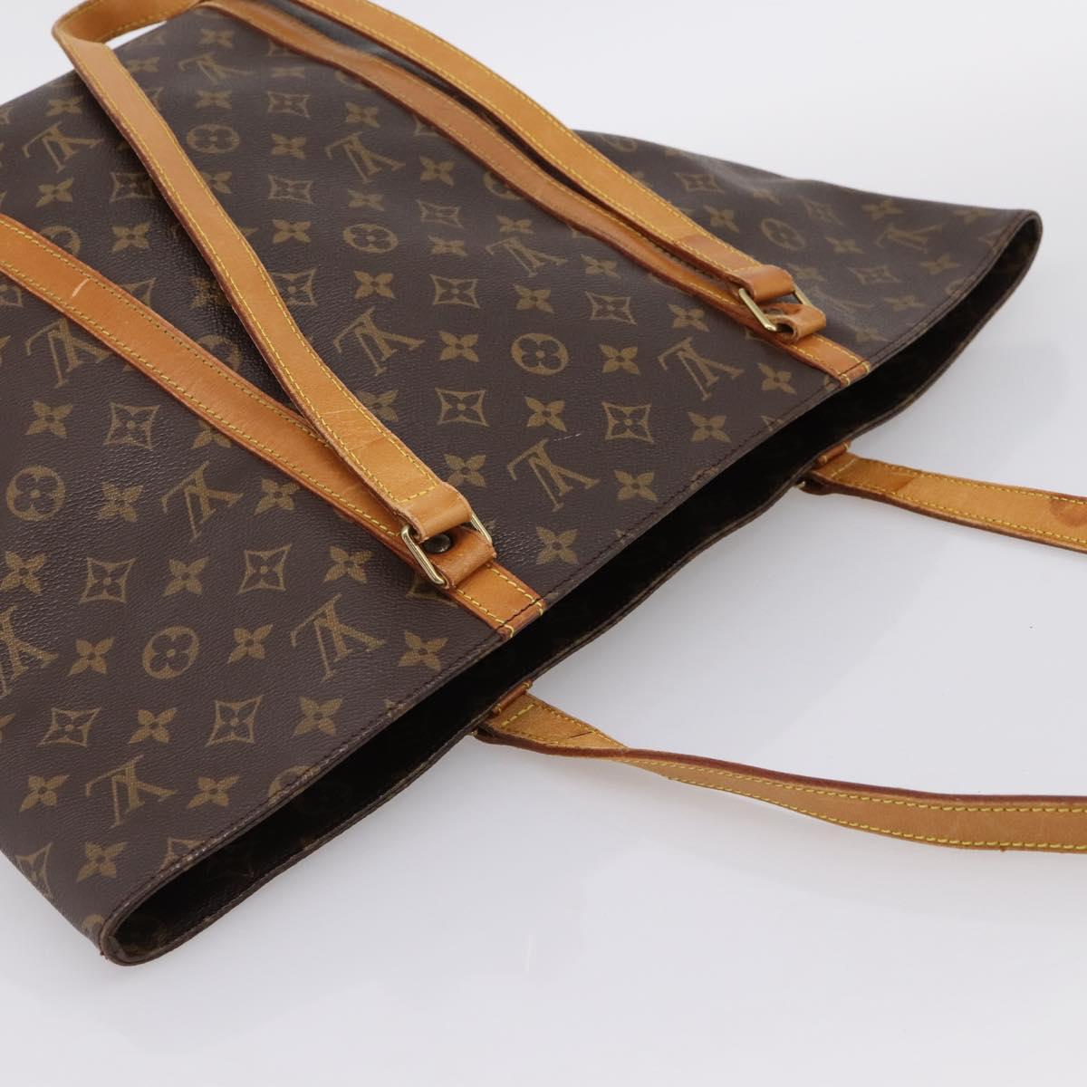 LOUIS VUITTON Monogram Sac Shopping Tote Bag M51108 LV Auth ep15771
