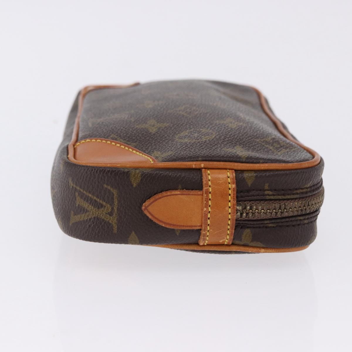 LOUIS VUITTON Monogram Marly Dragonne PM Clutch Bag M51827 LV Auth ep15791