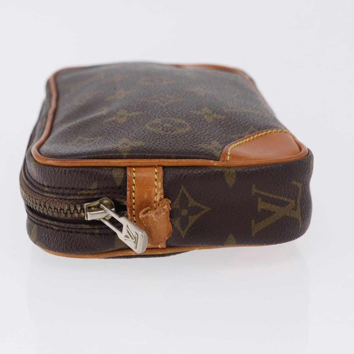 LOUIS VUITTON Monogram Marly Dragonne PM Clutch Bag M51827 LV Auth ep15791