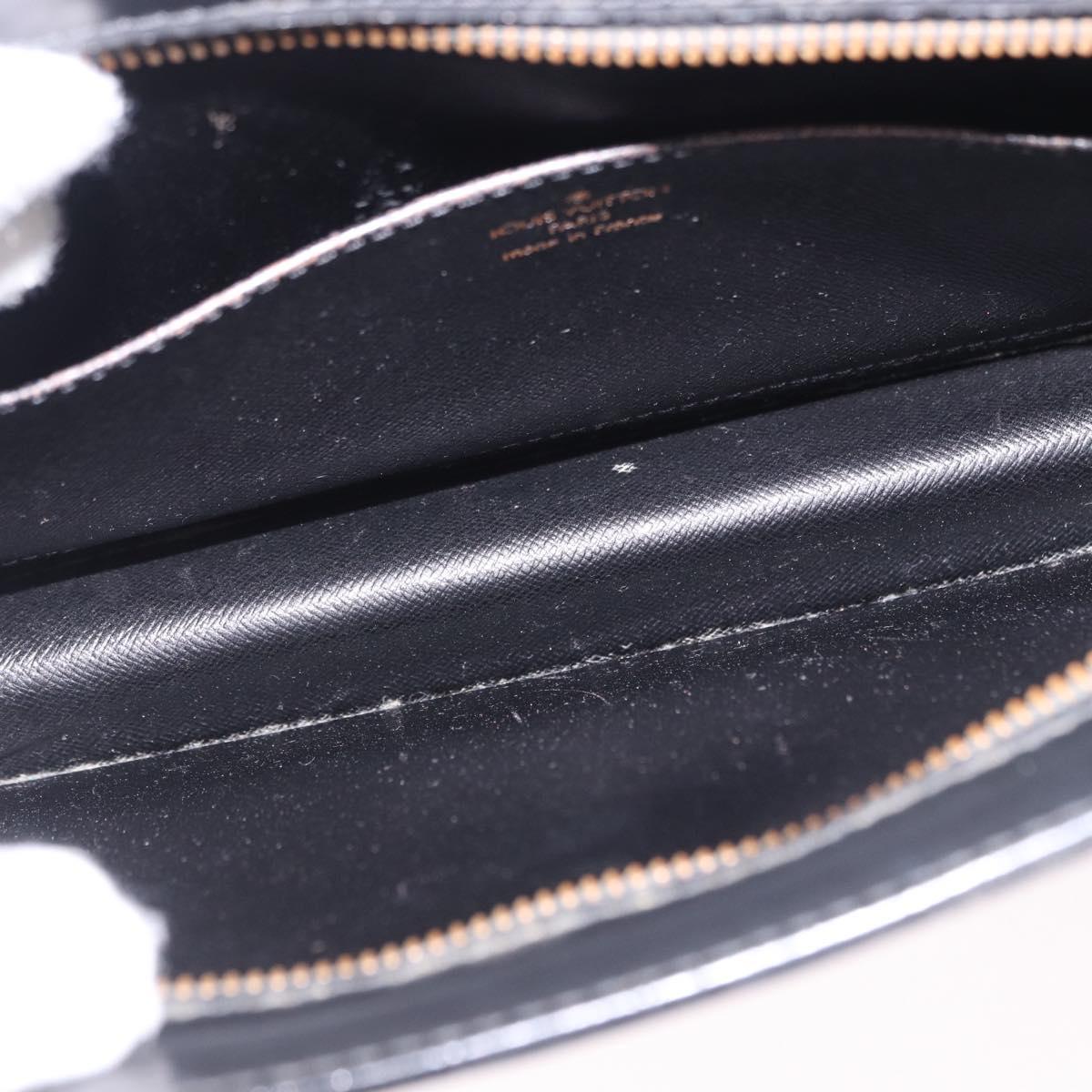 LOUIS VUITTON Epi Pochette Homme Clutch Bag Black M52522 LV Auth ep15793