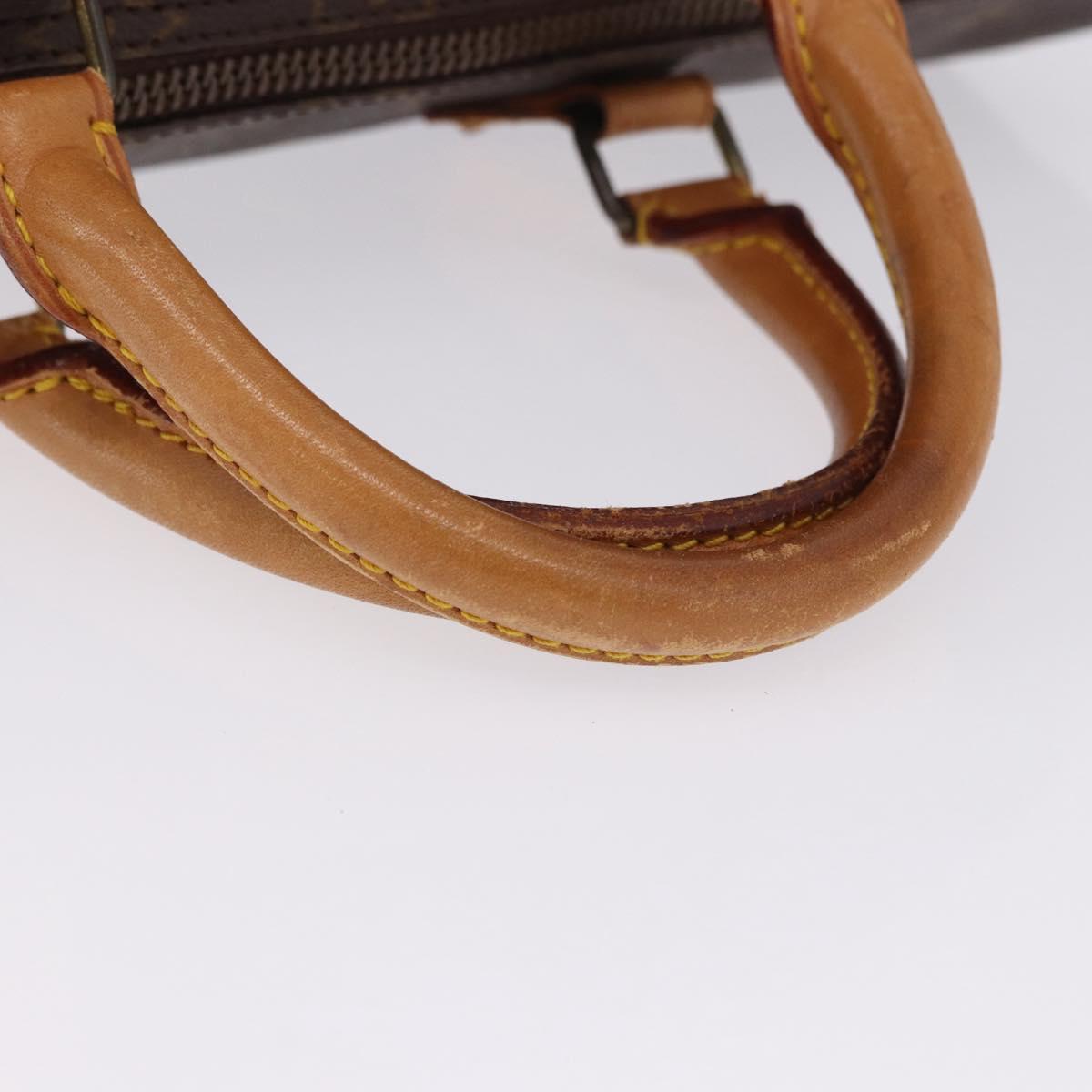 LOUIS VUITTON Monogram Speedy 35 Hand Bag M41524 LV Auth ep15805