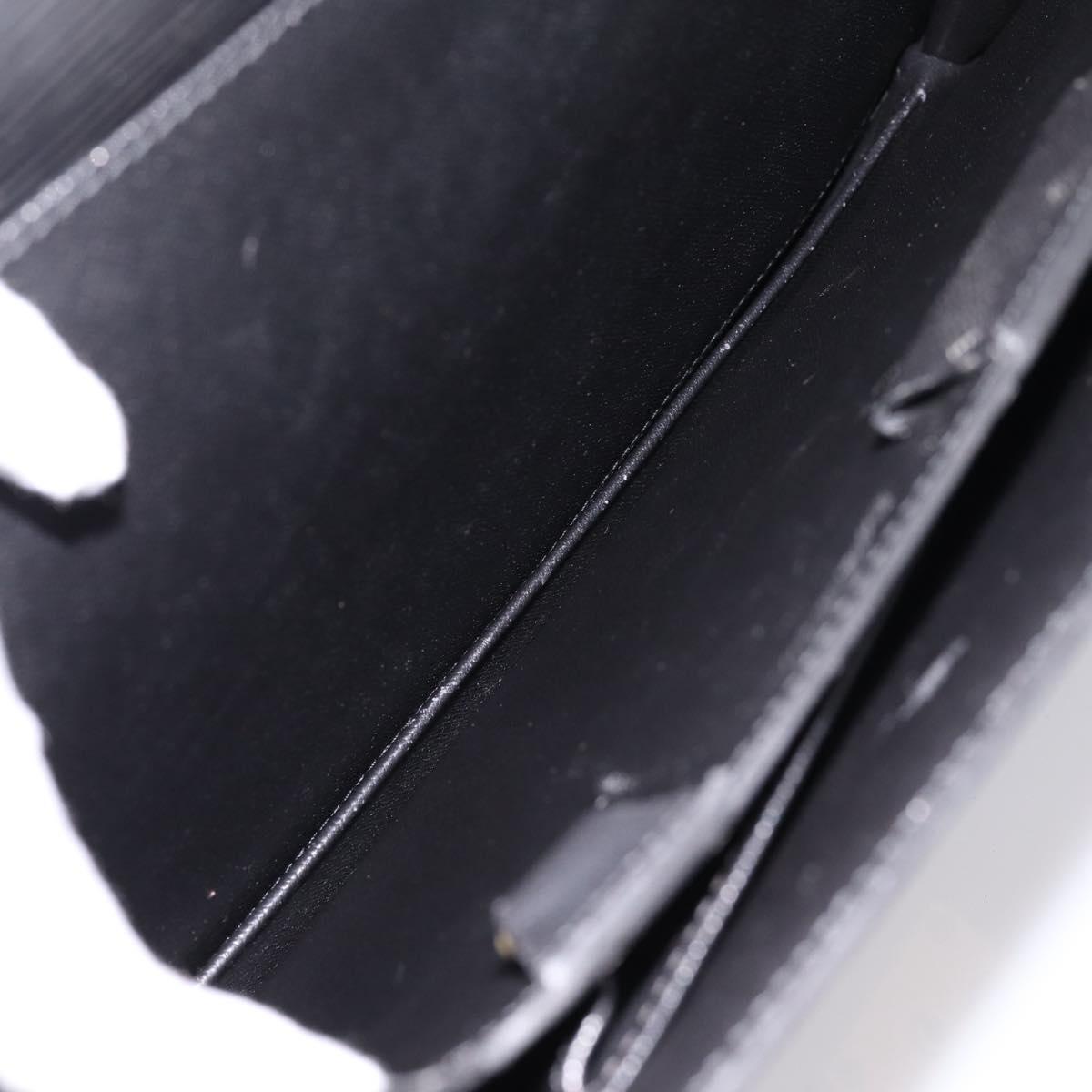 LOUIS VUITTON Epi Serviette Conseiller Briefcase Black M54422 LV Auth ep15809A