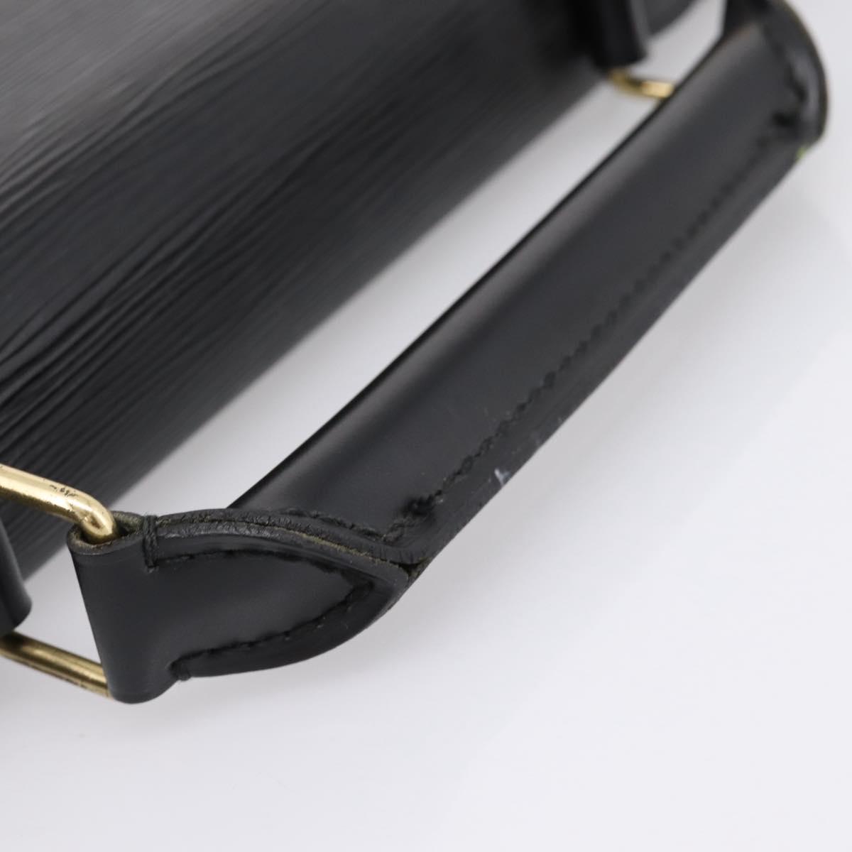 LOUIS VUITTON Epi Serviette Conseiller Briefcase Black M54422 LV Auth ep15809A