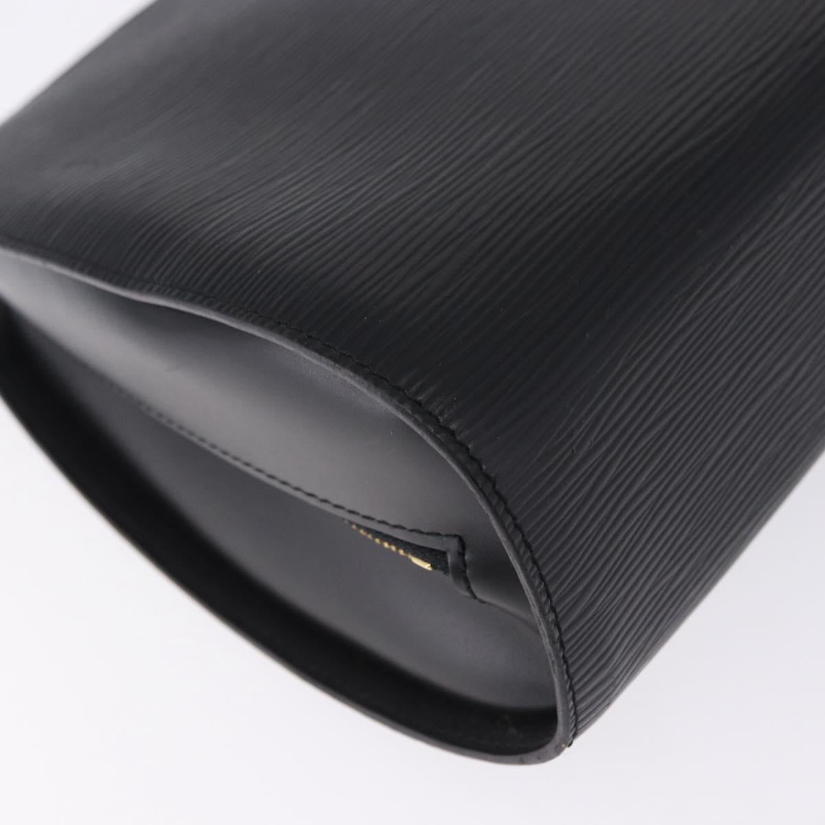 LOUIS VUITTON Epi Dauphine GM Pouch Black M48432 LV Auth ep15811