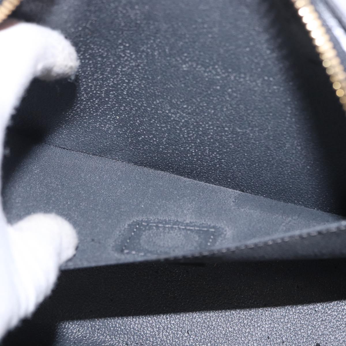 LOUIS VUITTON Epi Dauphine GM Pouch Black M48432 LV Auth ep15811