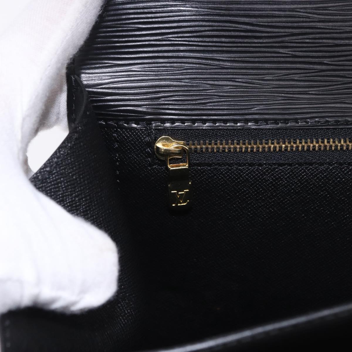 LOUIS VUITTON Epi Monceau Hand Bag Black M52122 LV Auth ep15816A