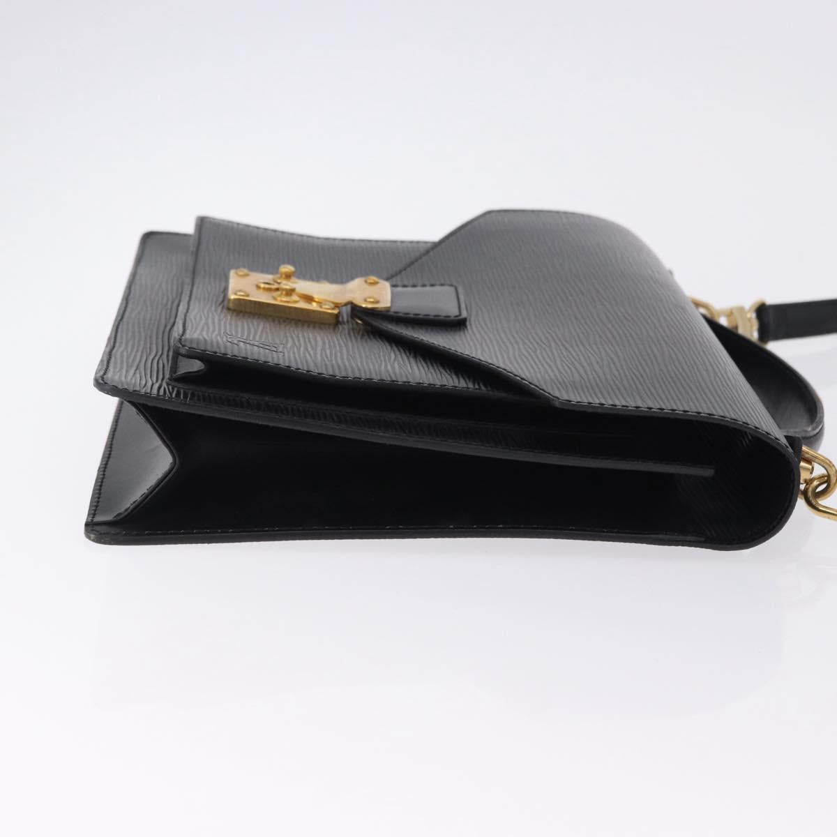LOUIS VUITTON Epi Monceau Hand Bag Black M52122 LV Auth ep15816A