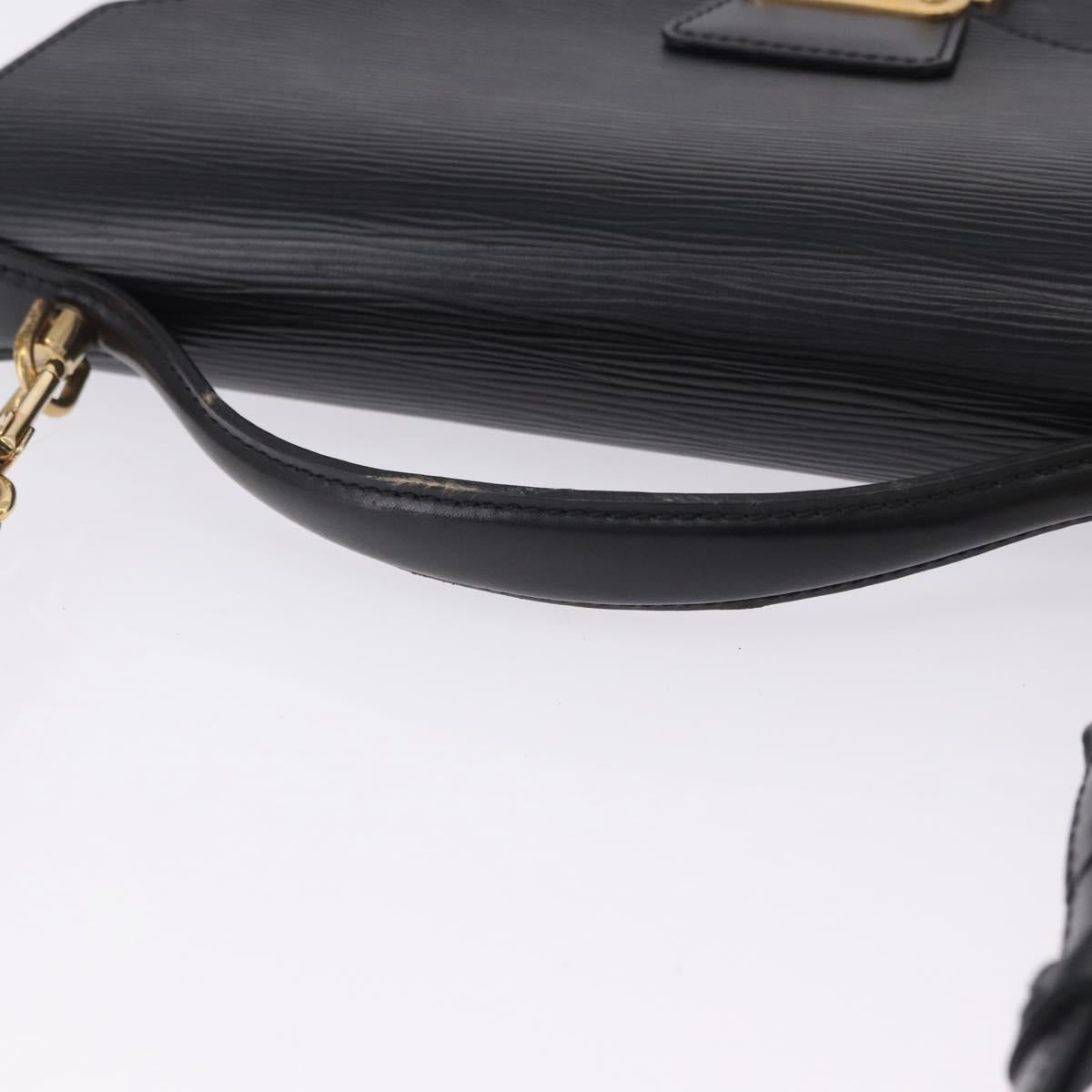 LOUIS VUITTON Epi Monceau Hand Bag Black M52122 LV Auth ep15816A