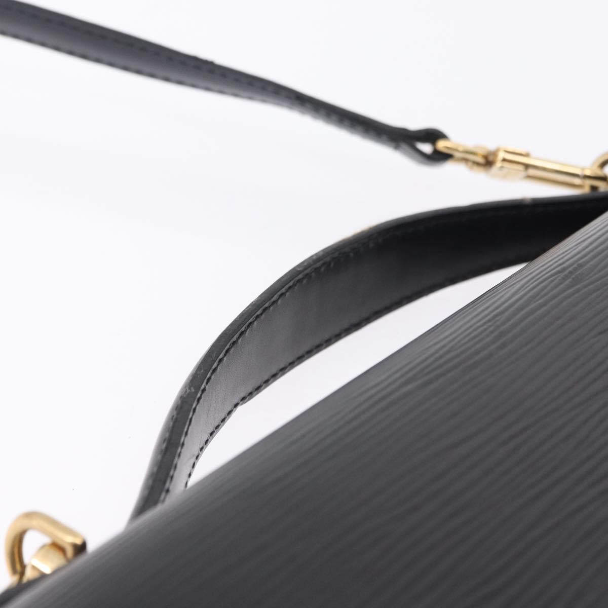 LOUIS VUITTON Epi Monceau Hand Bag Black M52122 LV Auth ep15816A