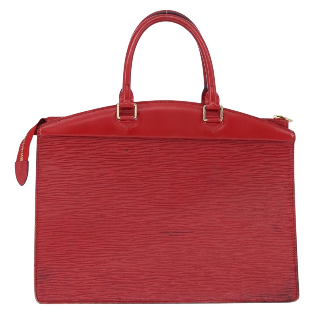 LOUIS VUITTON Epi Riviera Hand Bag Red M48187 LV Auth ep15818