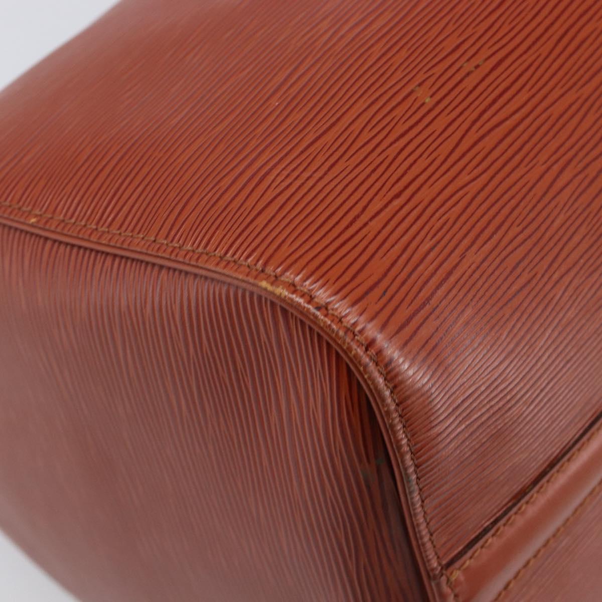 LOUIS VUITTON Epi Speedy 35 Hand Bag Brown M42993 LV Auth ep15819A