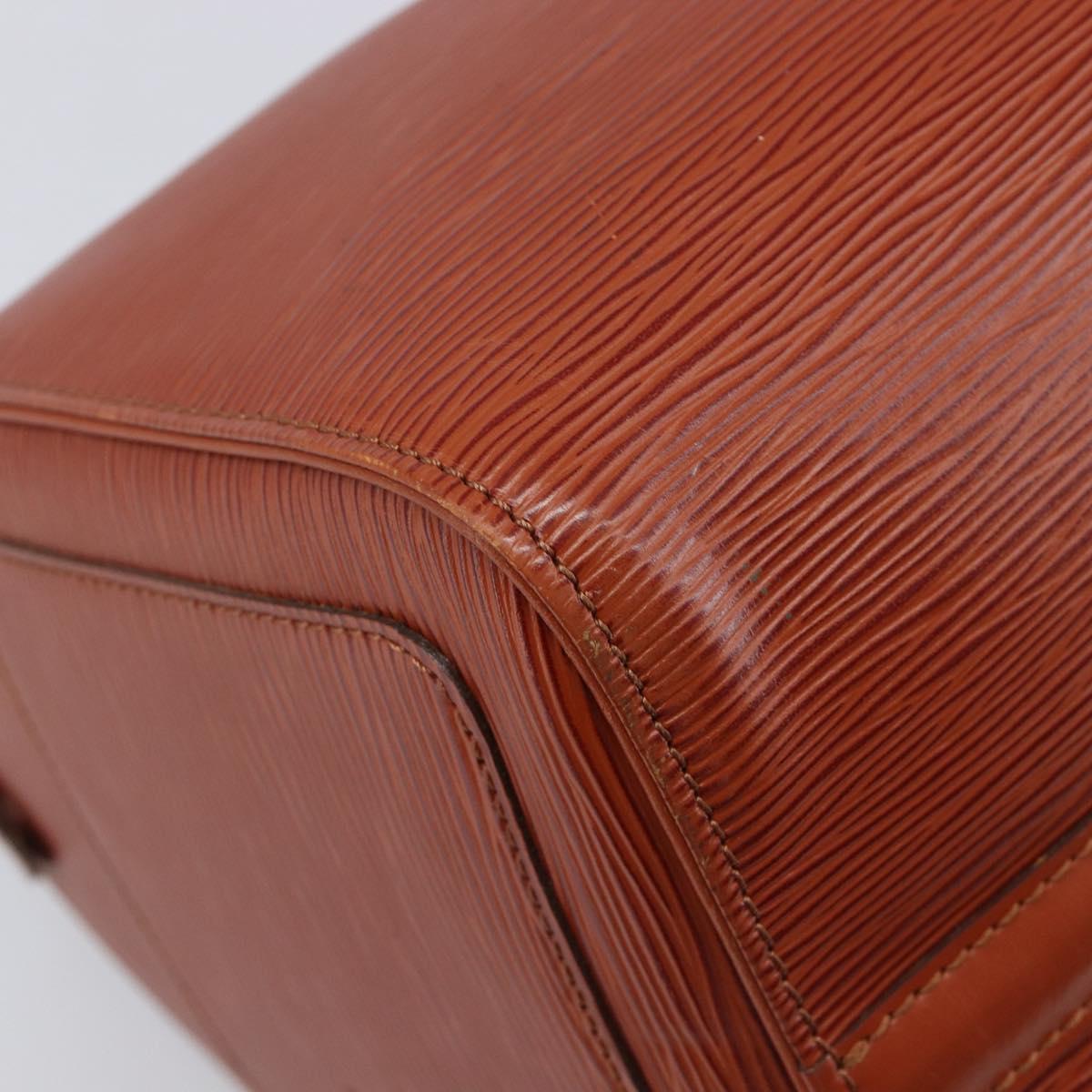LOUIS VUITTON Epi Speedy 35 Hand Bag Brown M42993 LV Auth ep15819A