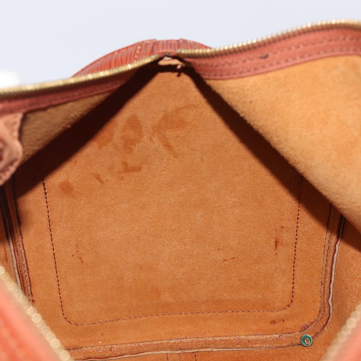 LOUIS VUITTON Epi Speedy 35 Hand Bag Brown M42993 LV Auth ep15819A