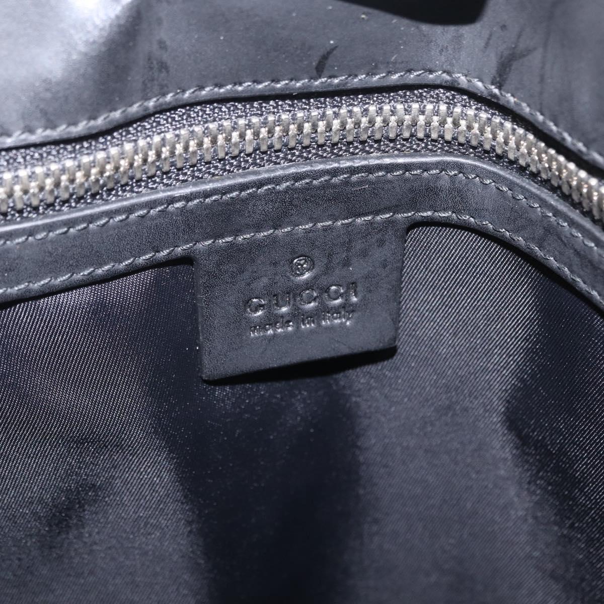 GUCCI GG Supreme Web Sherry Line Hand Bag PVC 2way Beige 456217 Auth ep15827A