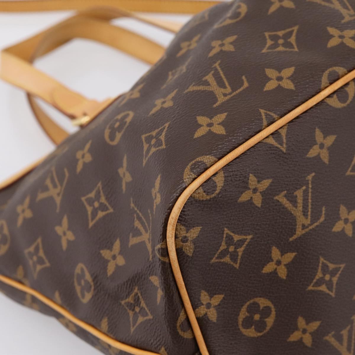 LOUIS VUITTON Monogram Palermo PM Tote Bag M40145 LV Auth ep15829A