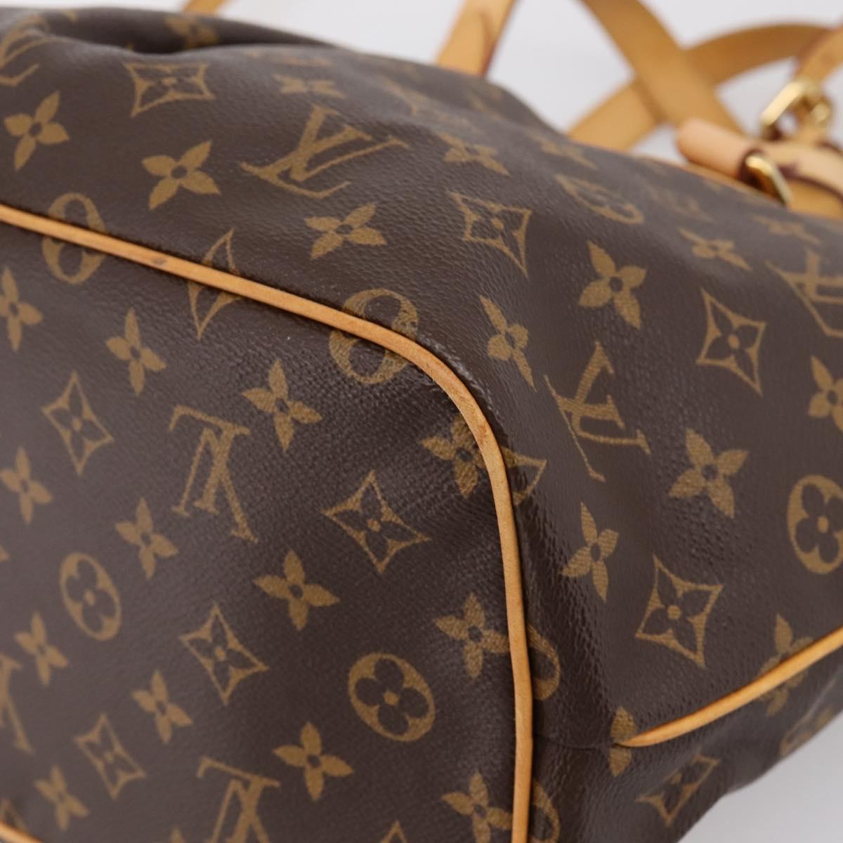 LOUIS VUITTON Monogram Palermo PM Tote Bag M40145 LV Auth ep15829A