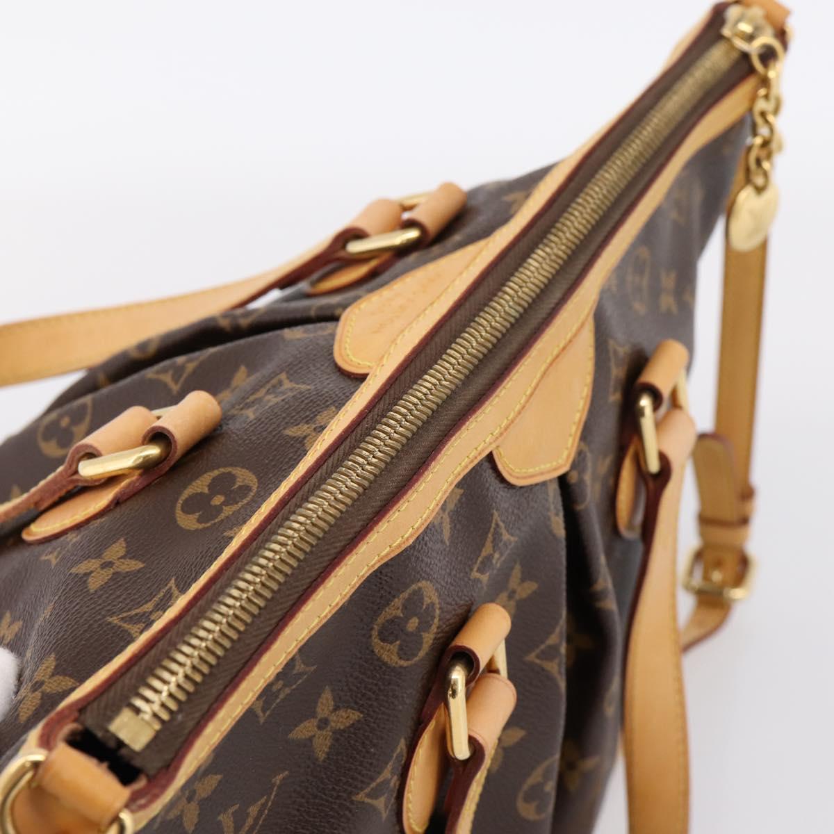 LOUIS VUITTON Monogram Palermo PM Tote Bag M40145 LV Auth ep15829A