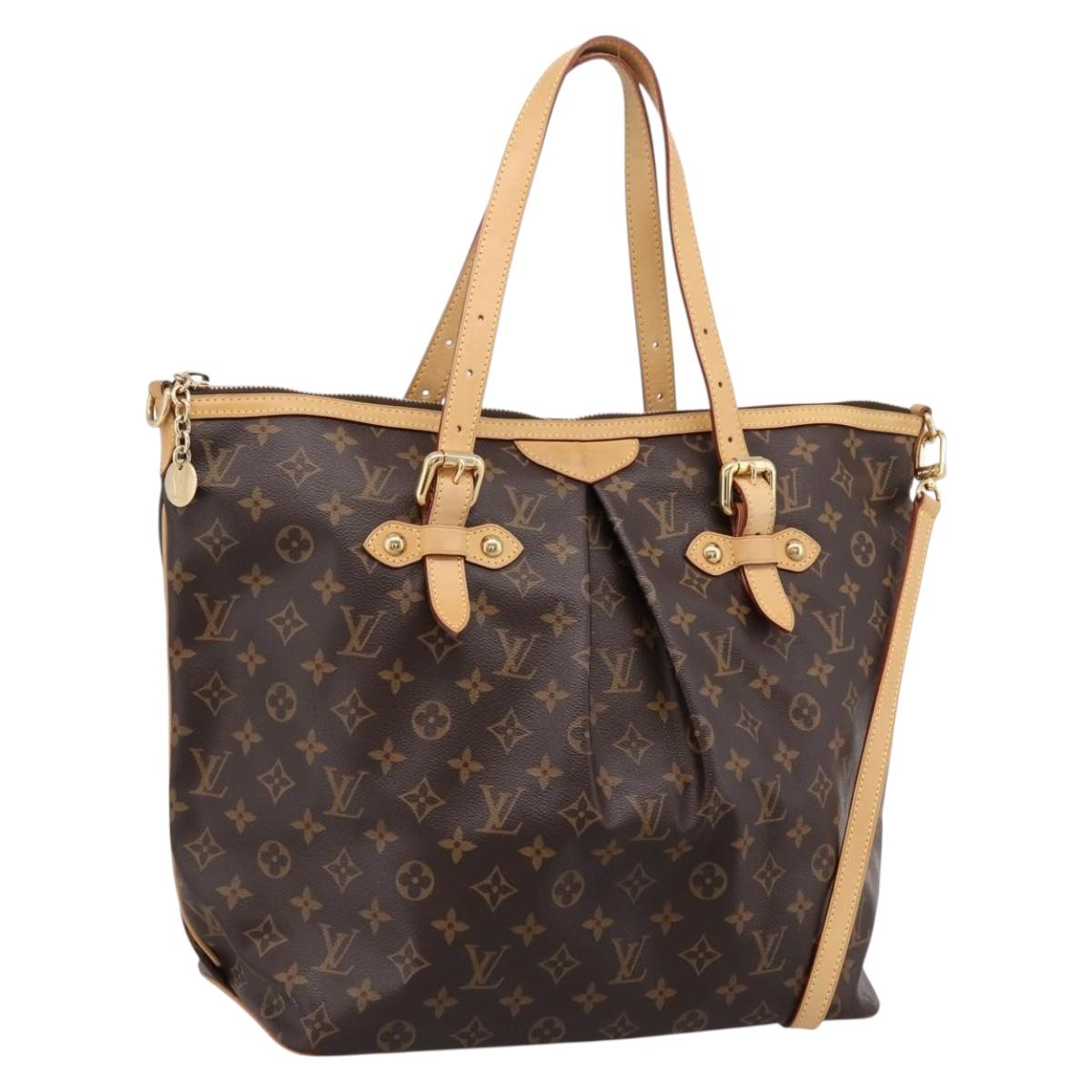 LOUIS VUITTON Monogram Palermo GM Tote Bag M40146 LV Auth ep15830V