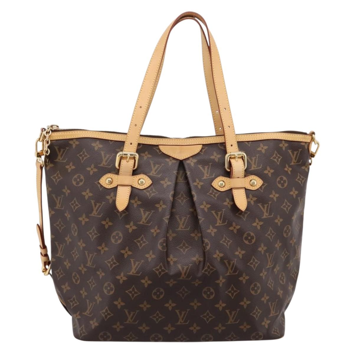 LOUIS VUITTON Monogram Palermo GM Tote Bag M40146 LV Auth ep15830V