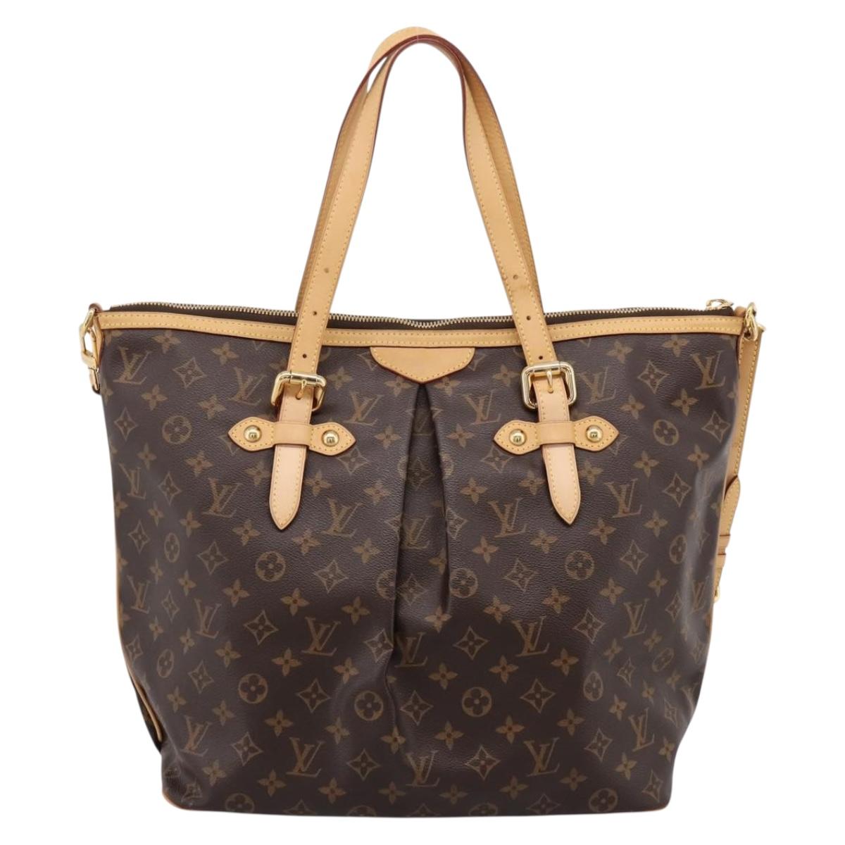 LOUIS VUITTON Monogram Palermo GM Tote Bag M40146 LV Auth ep15830V