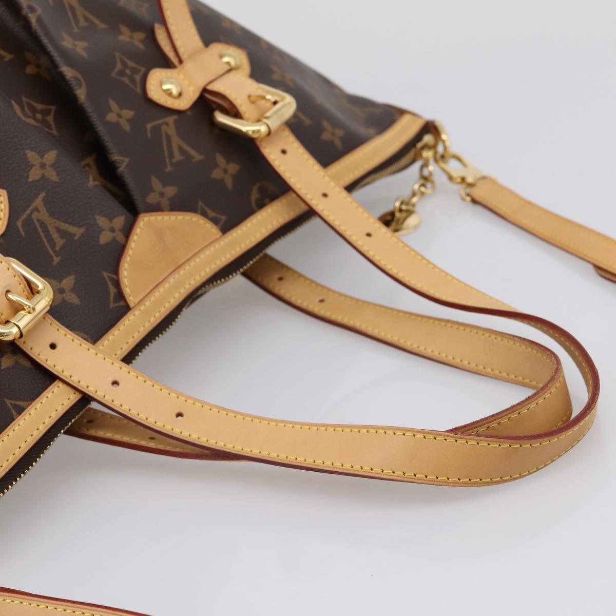 LOUIS VUITTON Monogram Palermo GM Tote Bag M40146 LV Auth ep15830V