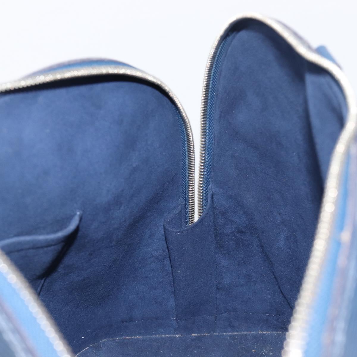 LOUIS VUITTON Epi Alma GM Hand Bag Andigo Blue M40628 LV Auth ep15831