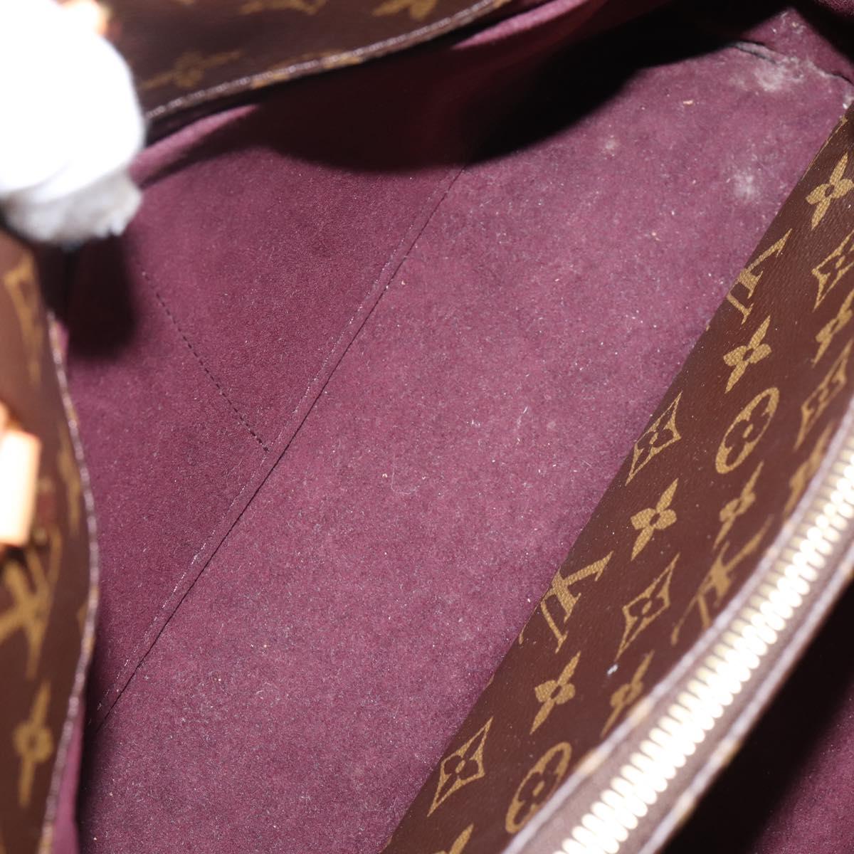 LOUIS VUITTON Monogram Montaigne MM Tote Bag 2way M41056 LV Auth ep15832V