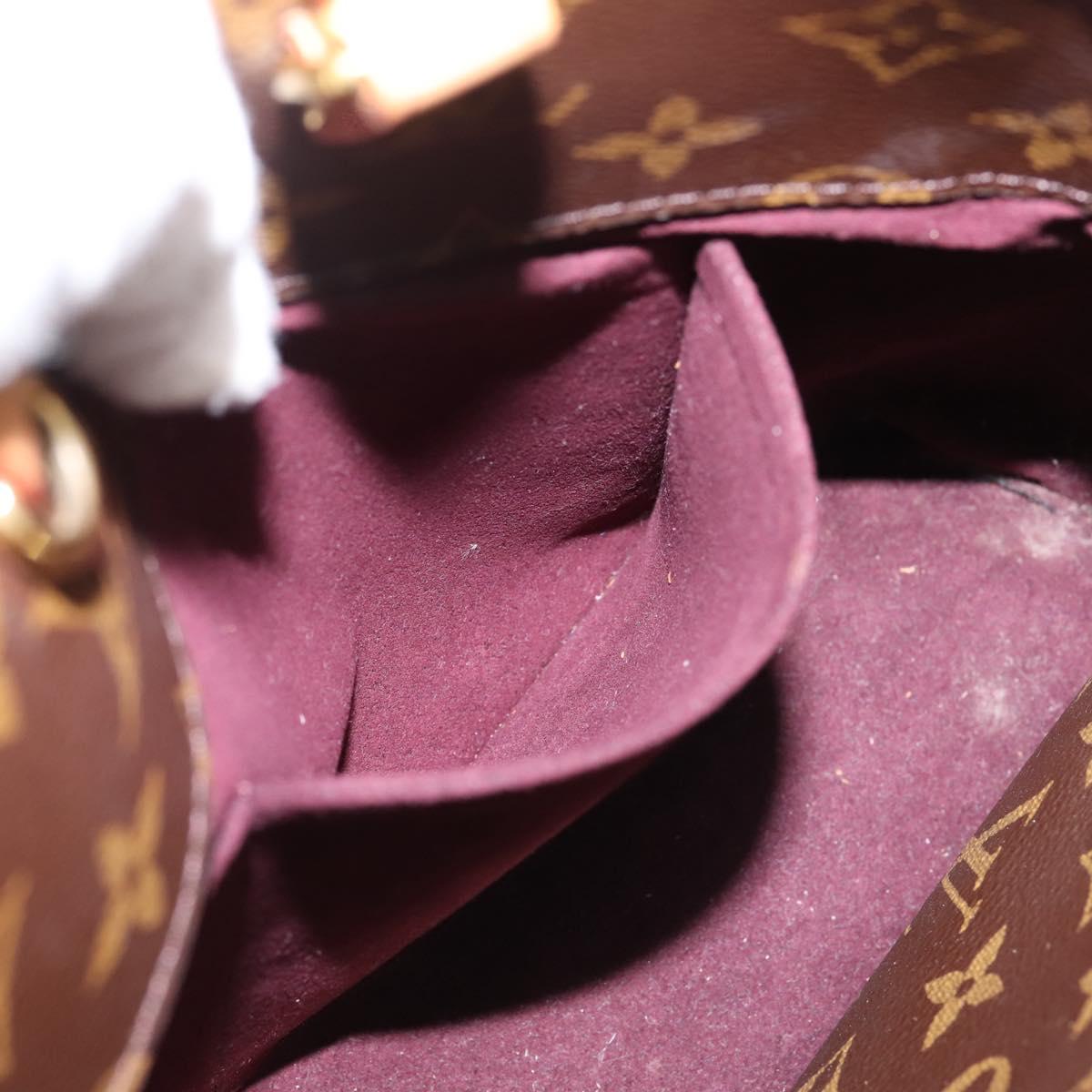LOUIS VUITTON Monogram Montaigne MM Tote Bag 2way M41056 LV Auth ep15832V