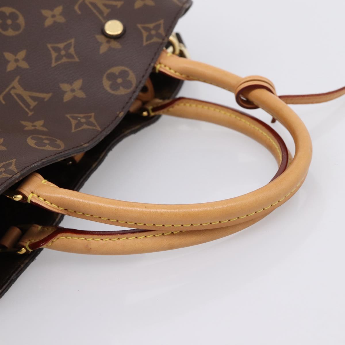 LOUIS VUITTON Monogram Montaigne MM Tote Bag 2way M41056 LV Auth ep15832V
