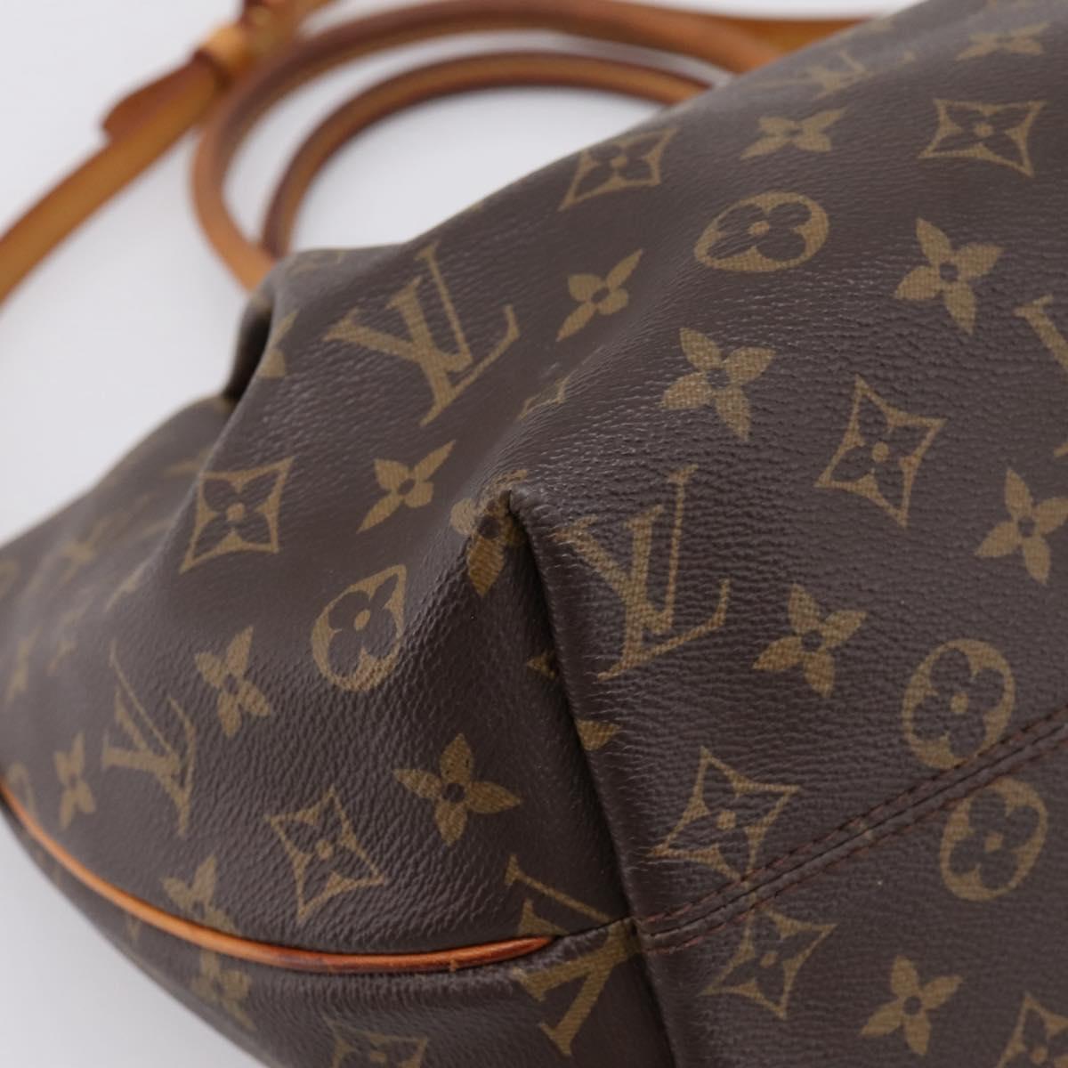LOUIS VUITTON Monogram Turen MM Hand Bag 2way M48814 LV Auth ep15833