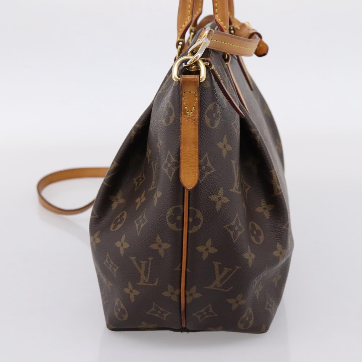 LOUIS VUITTON Monogram Turen MM Hand Bag 2way M48814 LV Auth ep15833