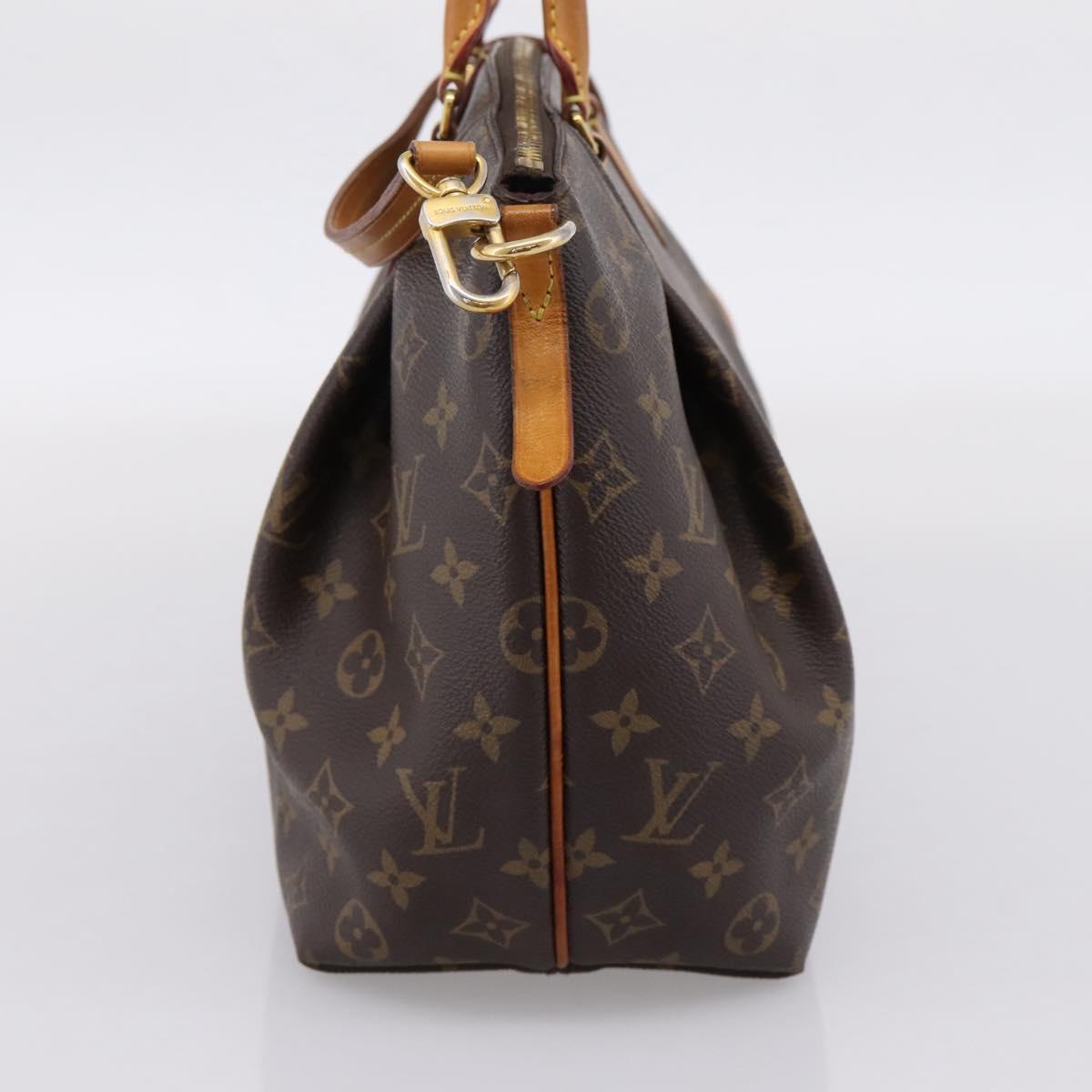 LOUIS VUITTON Monogram Turen MM Hand Bag 2way M48814 LV Auth ep15833
